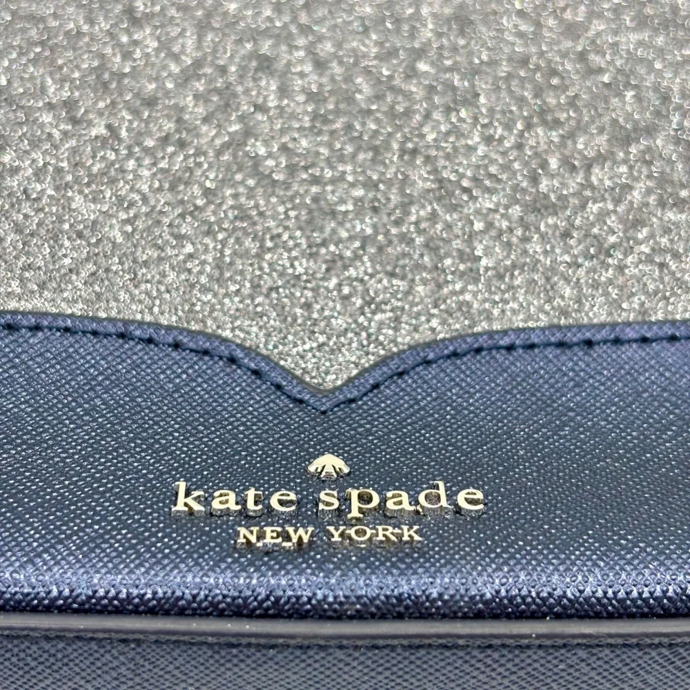Kate Spade New York LOLA GLITTER CROSSBODY Navy